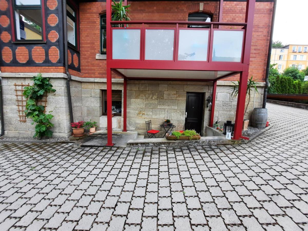 Ferienwohnung Villa Frosch Meiningen Exterior foto